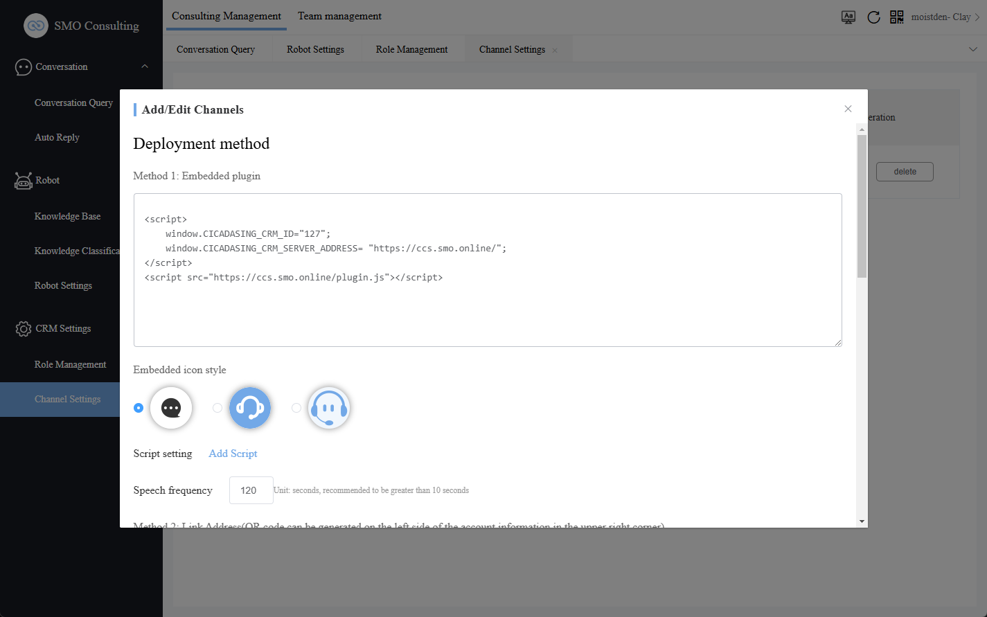 How to employ ai chatbot to your site 2